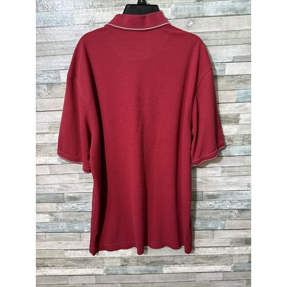 Men’s Nike Dri Fit Polo T-shirt Red Large
